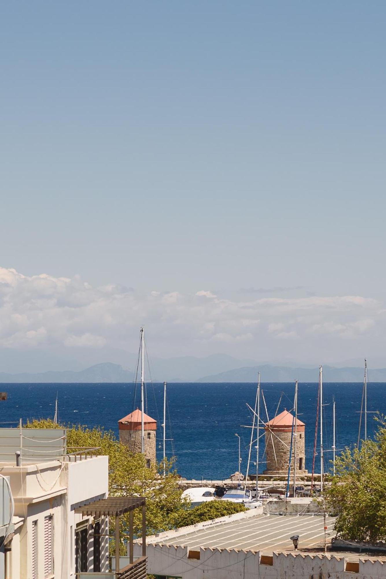 Mandraki Center Rhodes City